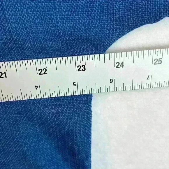 Pure Jill INDIGO Dress Blue Women’s Size M Petite Loose Fit - Picture 9 of 10